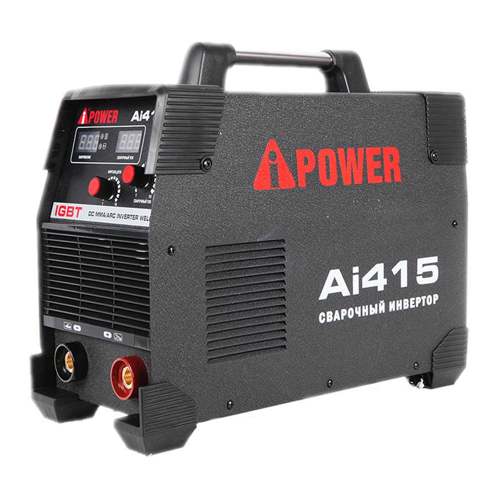 Инверторный сварочный аппарат A-iPower Ai415 держатель электродов сварочный prima профессионал 400а 5776