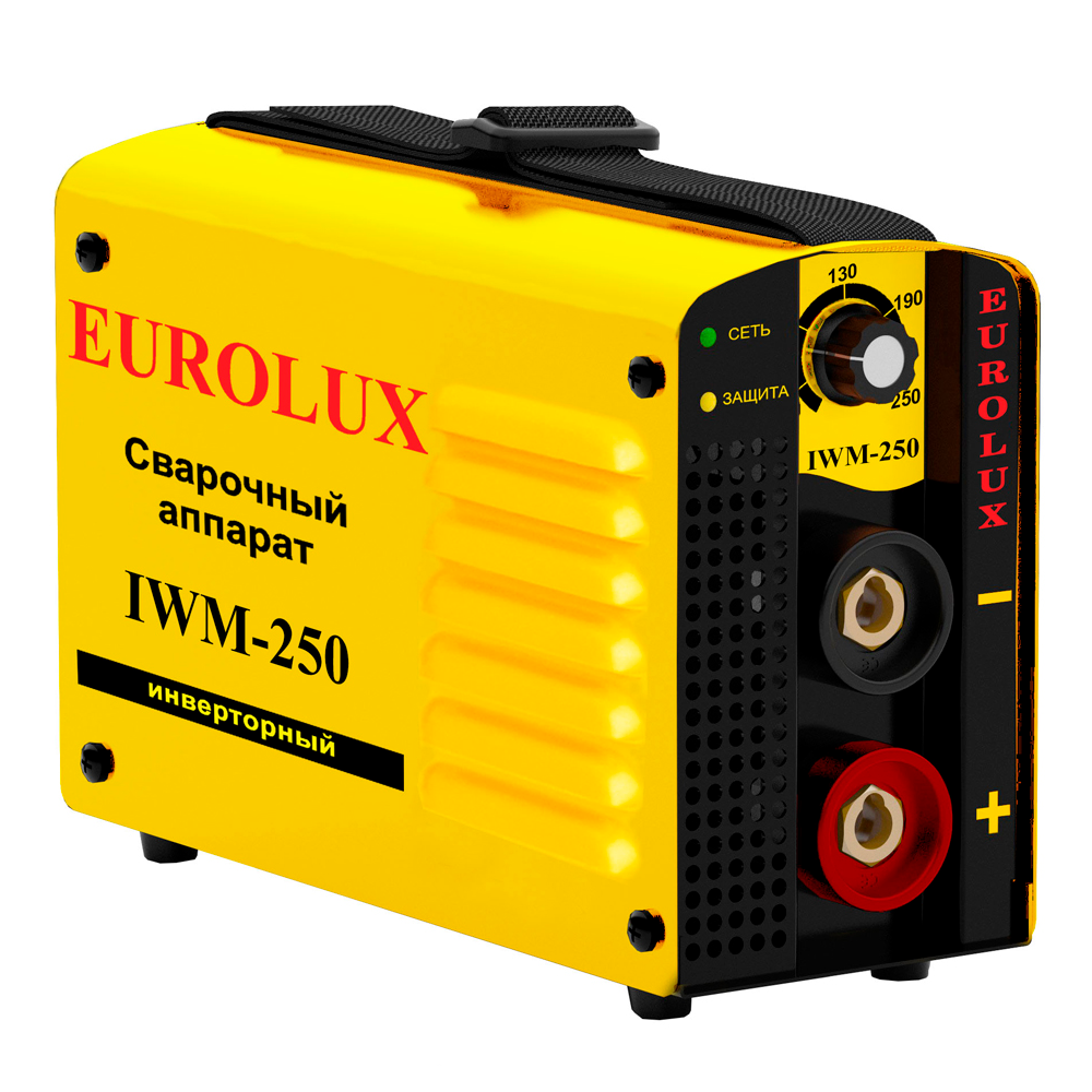 Сварочный аппарат инверторный IWM250 Eurolux сварочный аппарат инверторный arc on 190 190 а до 3 мм