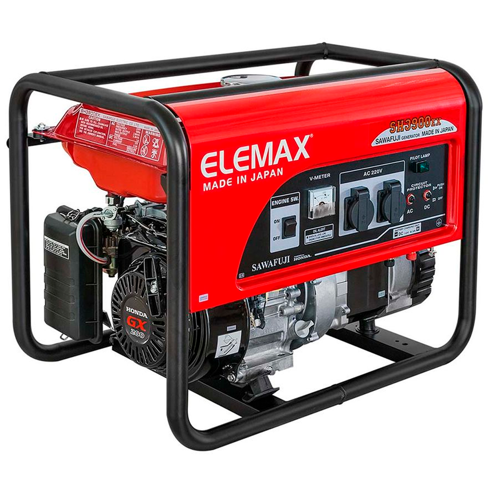 Генератор бензиновый Elemax SH 3900 EX-R (3,3 кВа) генератор бензиновый elemax sh 3900 ex r 3 3 ква