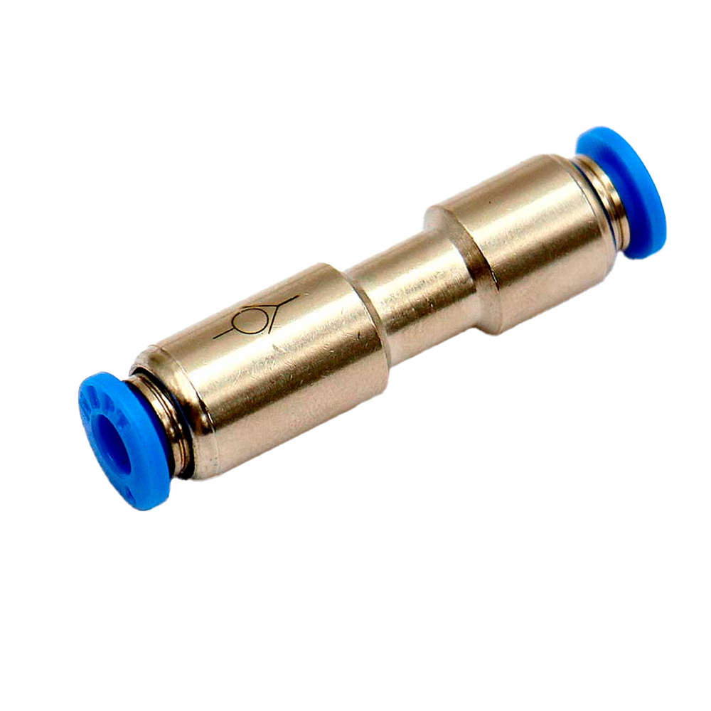 Фитинг NBPT CVPU 10 (обратный клапан с 2-мя цанговыми подключениями) обратный клапан газовый на резак или горелку arma