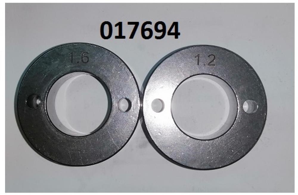Ролик подающий под сталь (37-19-12) 1.2/1.6 ролик 0 6 0 8 с наконечником 0 6 мм и 0 8 мм для саипа серии lsd