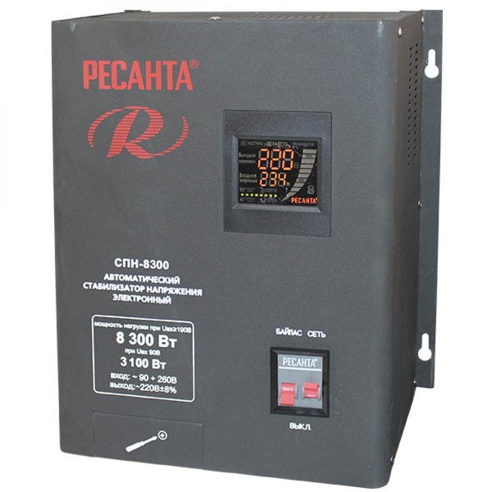 Стабилизатор напряжения РЕСАНТА СПН-8300 стабилизатор напряжения ресанта с2000