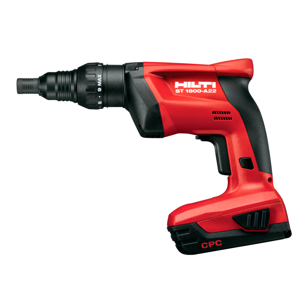 Аккумуляторный шуруповерт HILTI ST 1800-A22 (в чемодане)