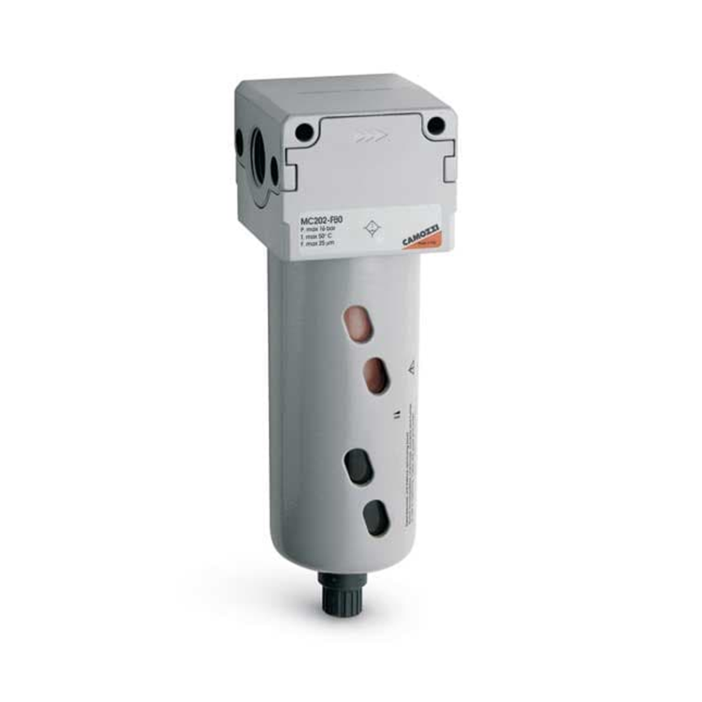 Фильтр-регулятор Camozzi MC104-F00 фильтр регулятор давления camozzi nxe3 1 2 fr0004