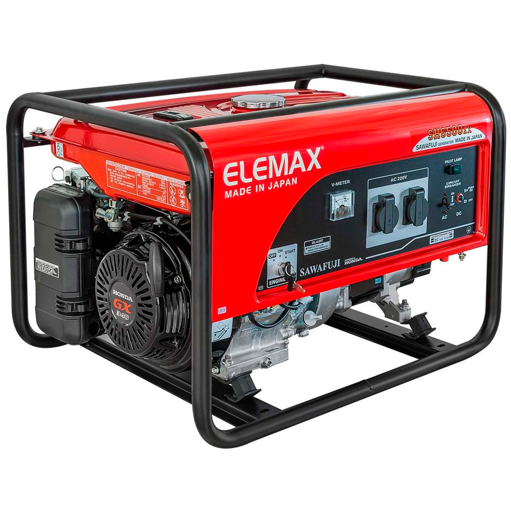Генератор бензиновый Elemax SH 6500 EX-RS (5,8 кВА) генератор бензиновый elemax sht 11500 11 5 ква