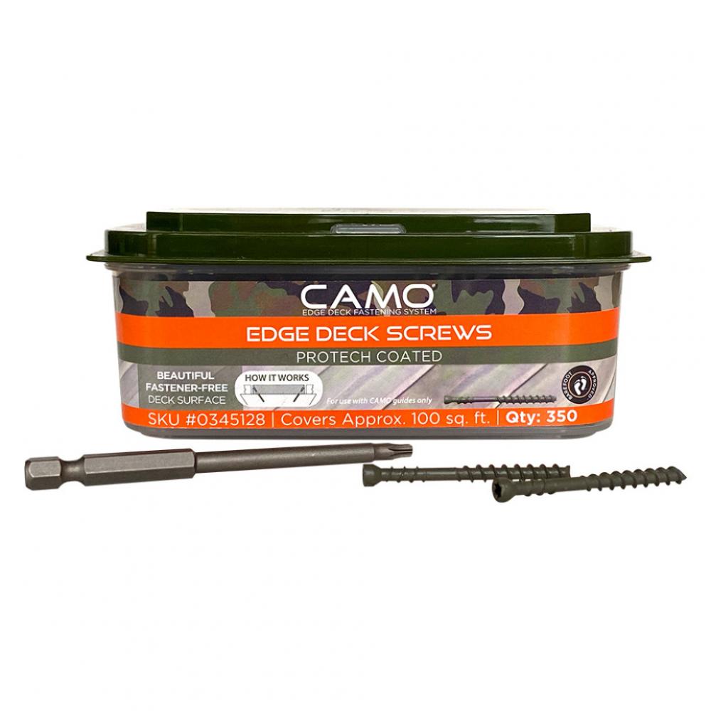 Саморезы CAMO ProTech C4 48 mm 350 шт саморезы camo protech c4 premium decking 4 2x75 mm t25 1oooшт для camo drive