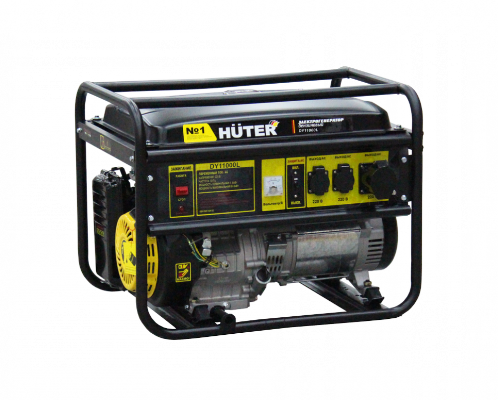 Электрогенератор Huter DY11000L электрогенератор бензиновый dy8000lxa с авр huter