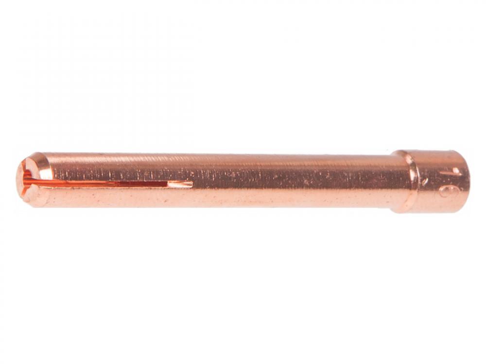 Цанга TIG горелки 1.6 мм (L=50 мм) SOLARIS (WA-3811) зажим цанги tig горелки 1 6 мм l 47 мм solaris wa 3817