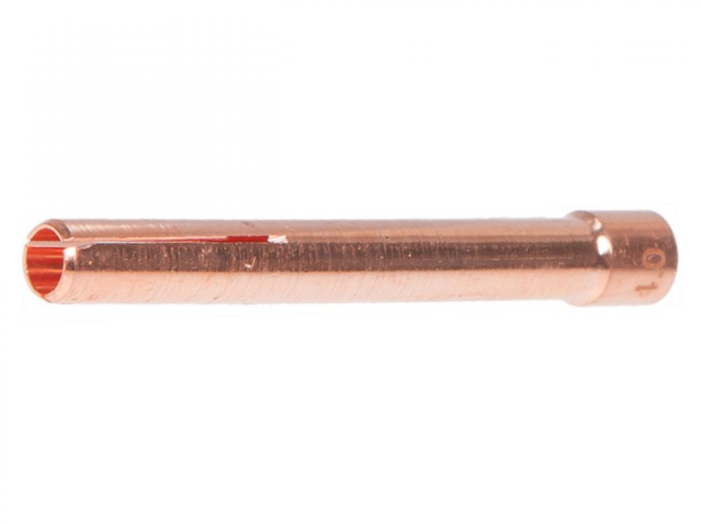 Цанга TIG горелки 4.0 мм (L=50 мм) SOLARIS (WA-3814) wp 17 18 26 цанга 2 4 мм для tig горелок