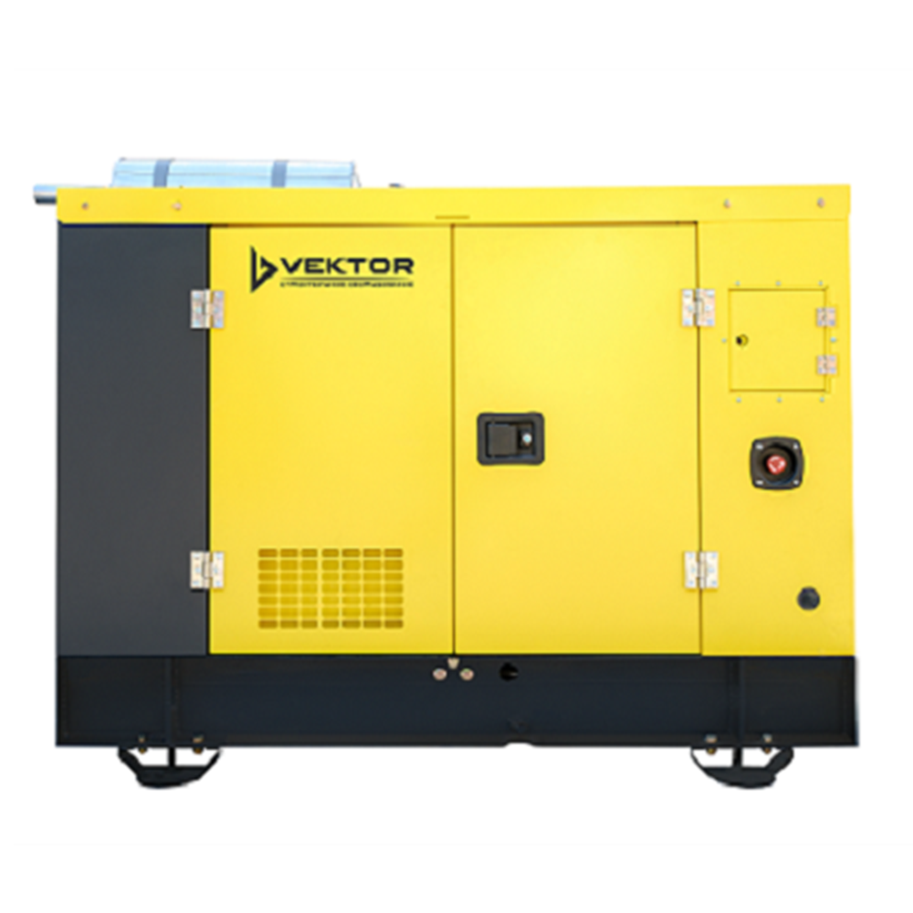 Дизельный генератор Vektor AD-30Y-T400 в кожухе дизельный генератор vektor dg 3000