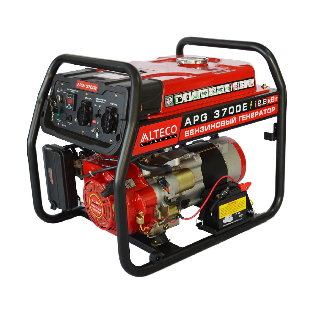 Бензиновый генератор Alteco APG 3700 E (N) аккумулятор alteco bcd 1804 li