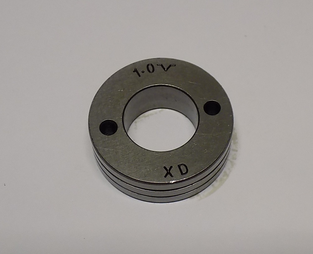Ролик подающий под сталь (37-19-12) 0,8/1.0 ролик к плиткорезу d16 6x3 мм