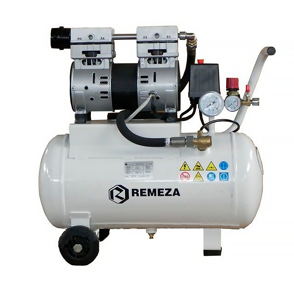 Безмасляный компрессор Remeza СБ4/С-24.OLD10 доп опция охлаждение воздуха и частотный привод для компрессора remeza вк50 2 5