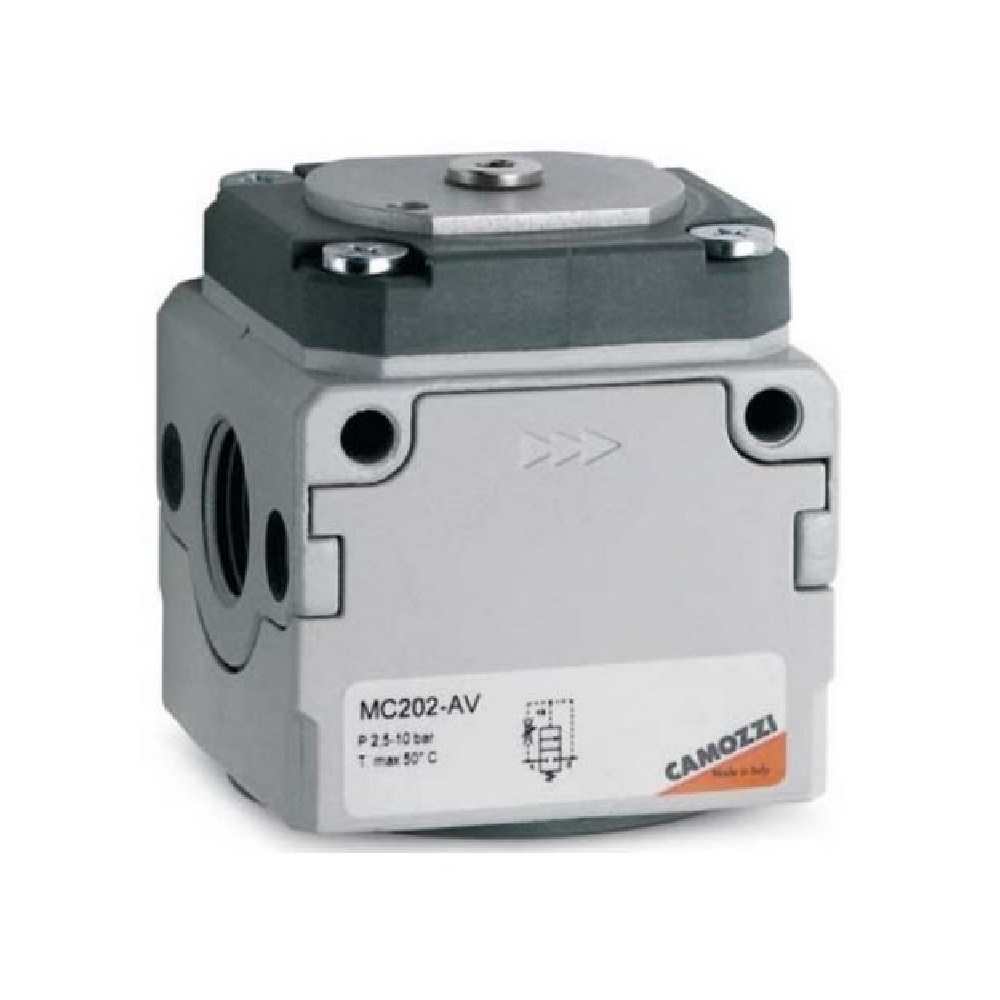 Клапан мягкого пуска Camozzi MC202-AV фильтр camozzi mc202 f03 1 2 25мкм автомат