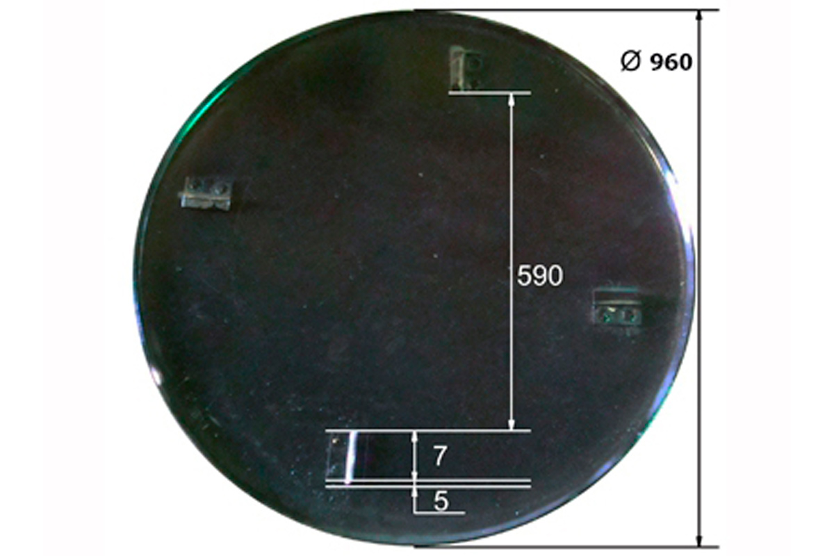 Диск для TSS DMD960 (D=960) shimano ротор диск торм shimano rt em300 180мм c lock серебристый