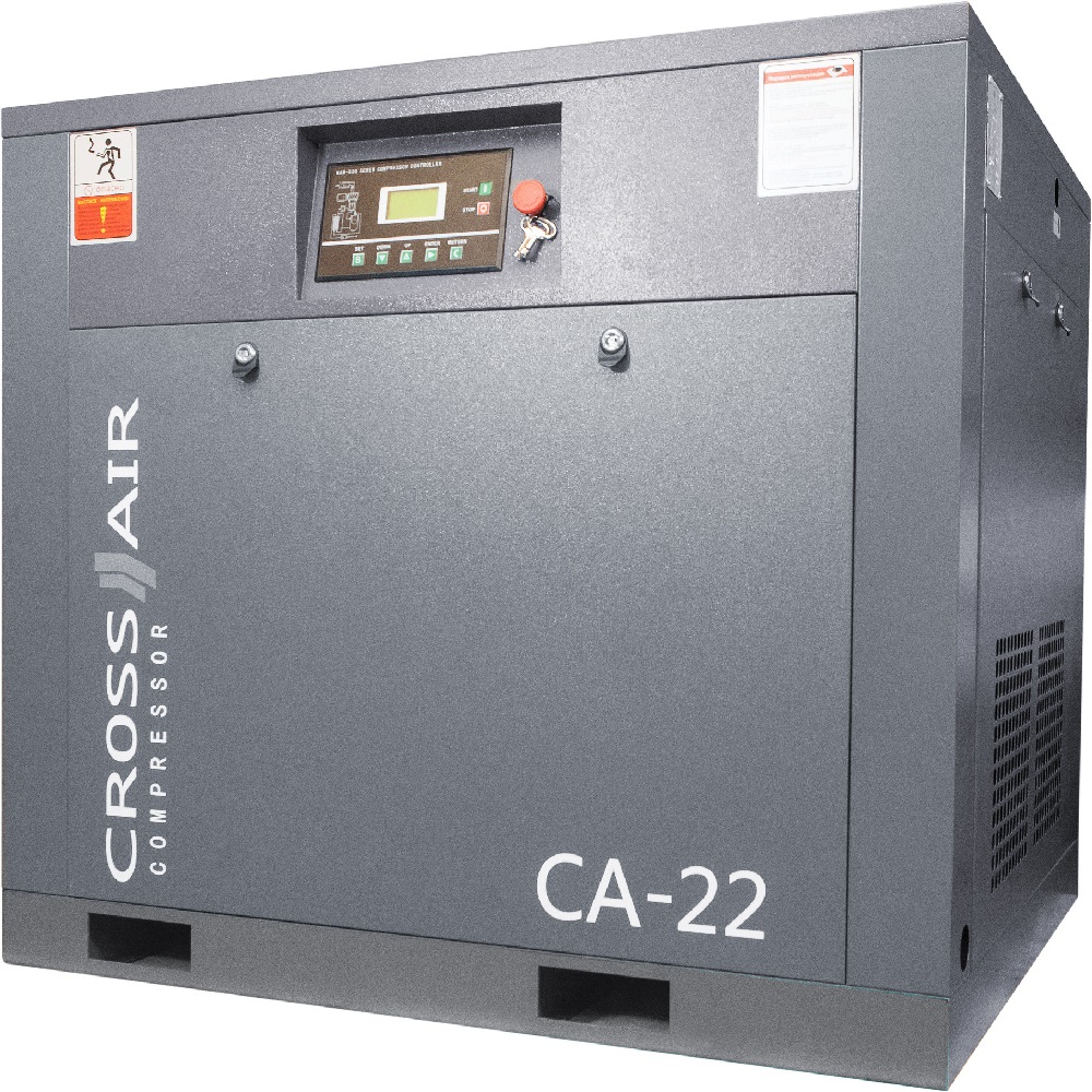 Винтовой компрессор CROSS AIR CA22-10RA винтовой компрессор cross air ca7 5 10ra 500