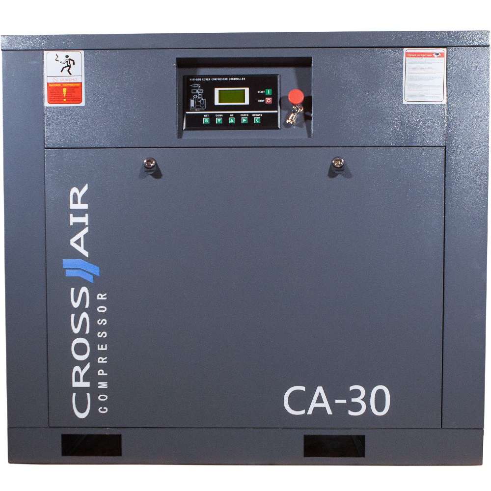 Винтовой компрессор CROSS AIR CA30-10RA винтовой компрессор cross air ca5 5 10ra 500