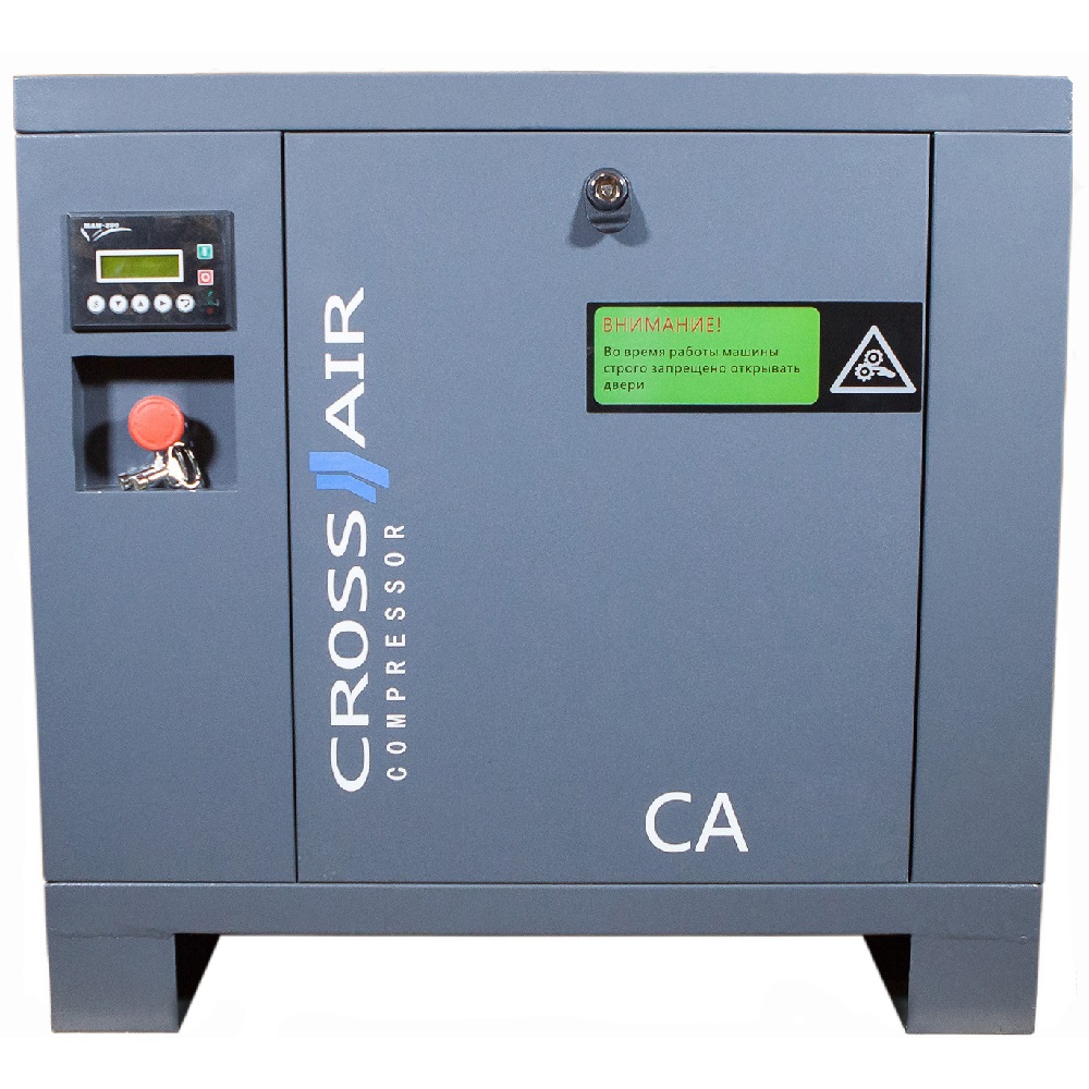 Винтовой компрессор CROSS AIR CA7.5-10RA винтовой компрессор cross air ca90 8ga