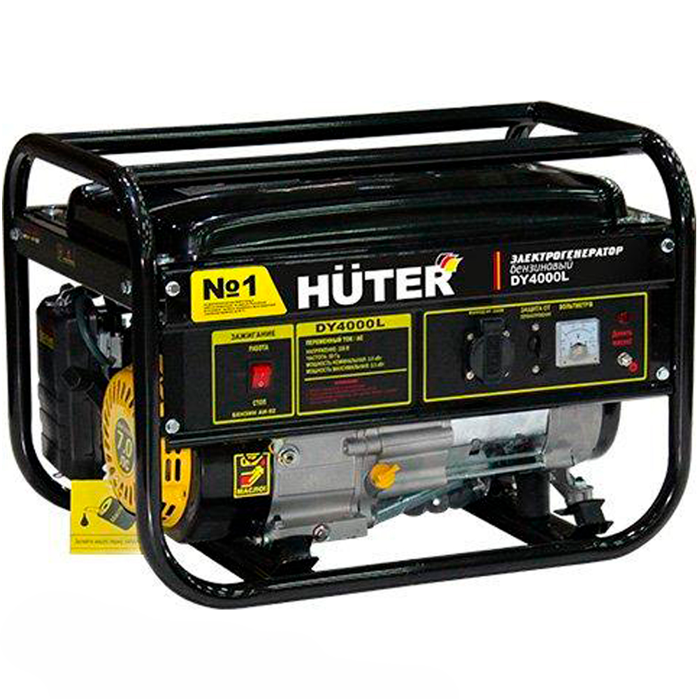 Электрогенератор бензиновый DY4000L Huter стартер ручной huter в сборе для dy2500l dy4000l lx 71 11 2