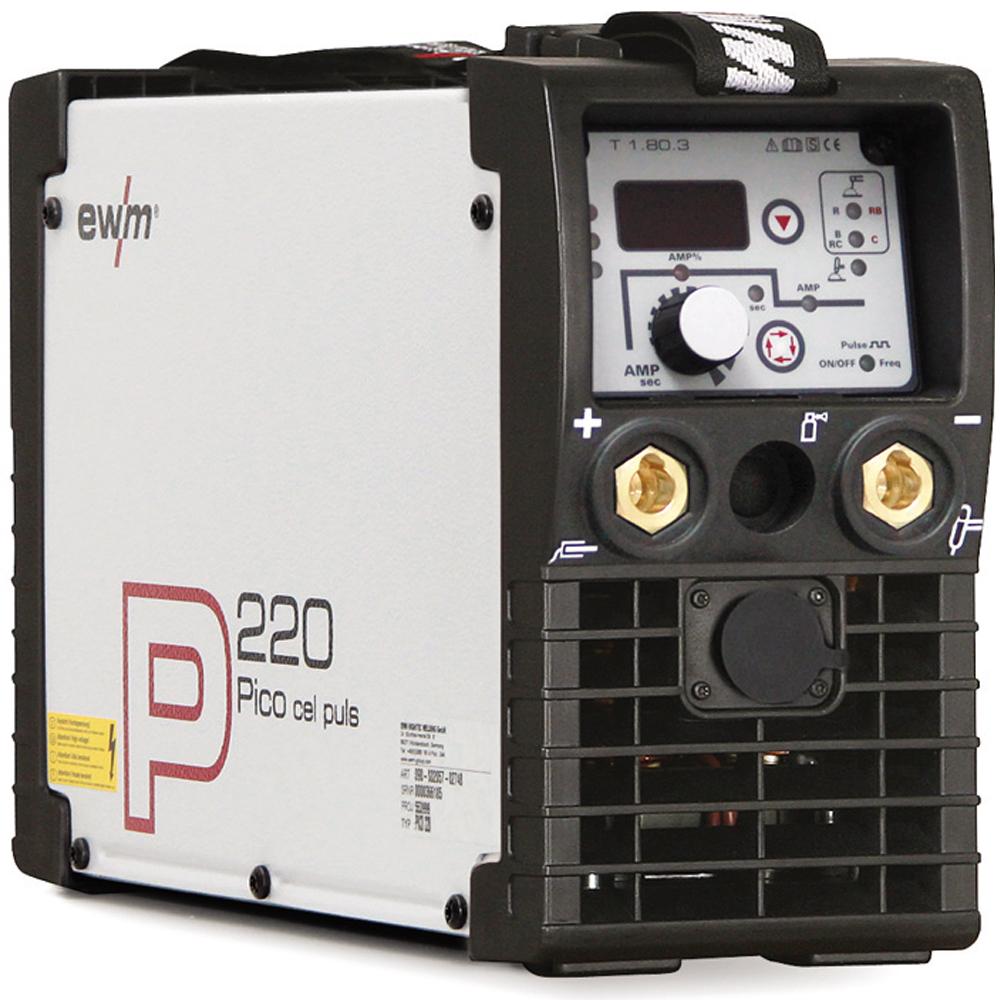 Сварочный инвертор EWM Pico 220 cel puls сварочный инвертор ewm tetrix 230 dc smart 2 0 puls 5p tm
