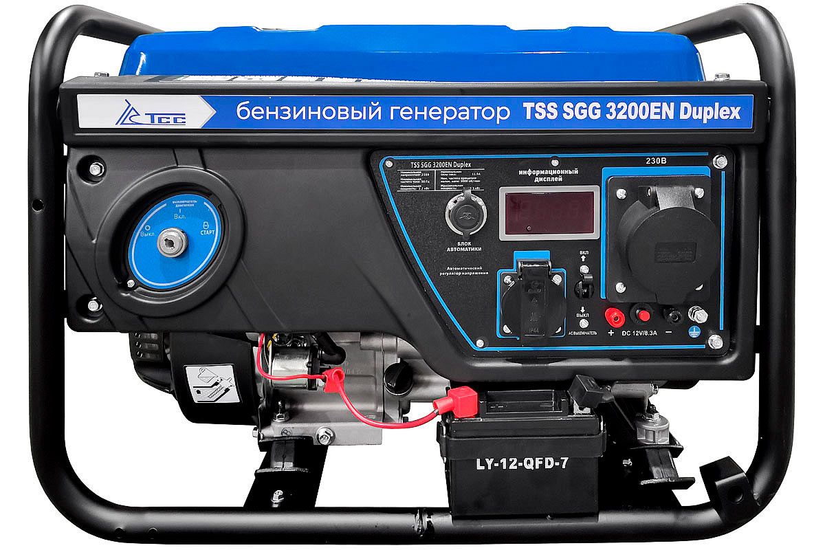 Бензогенератор TSS SGG 3200EN Duplex в Москве купить по низкой цене -  отзывы, фото, характеристики