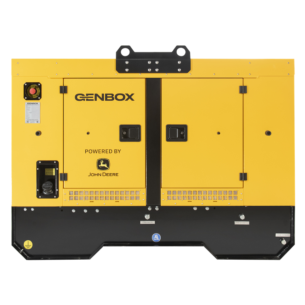 Дизельная электростанция GENBOX JD64-S в еврокожухе дизельная электростанция genbox jd32 s в еврокожухе