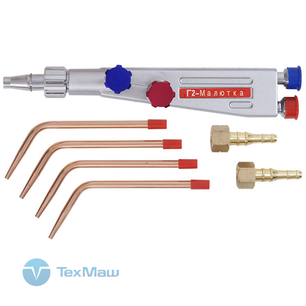 Горелка ацетиленовая ГС-2 с наконечниками № 1, 3