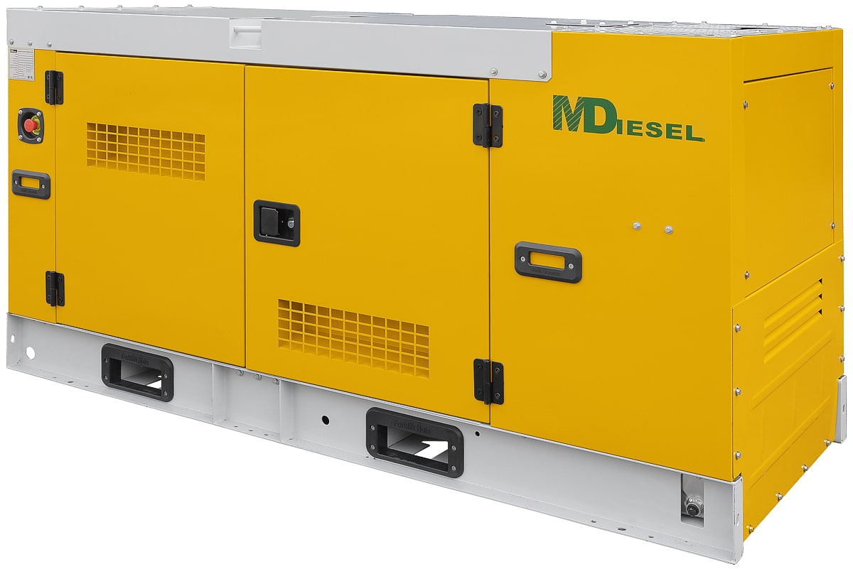 Резервный дизельный генератор МД АД-40С-Т400-1РКМ29 в шумозащитном кожухе резервный дизельный генератор мд ад 100с т400 1ркм29 в шумозащитном кожухе
