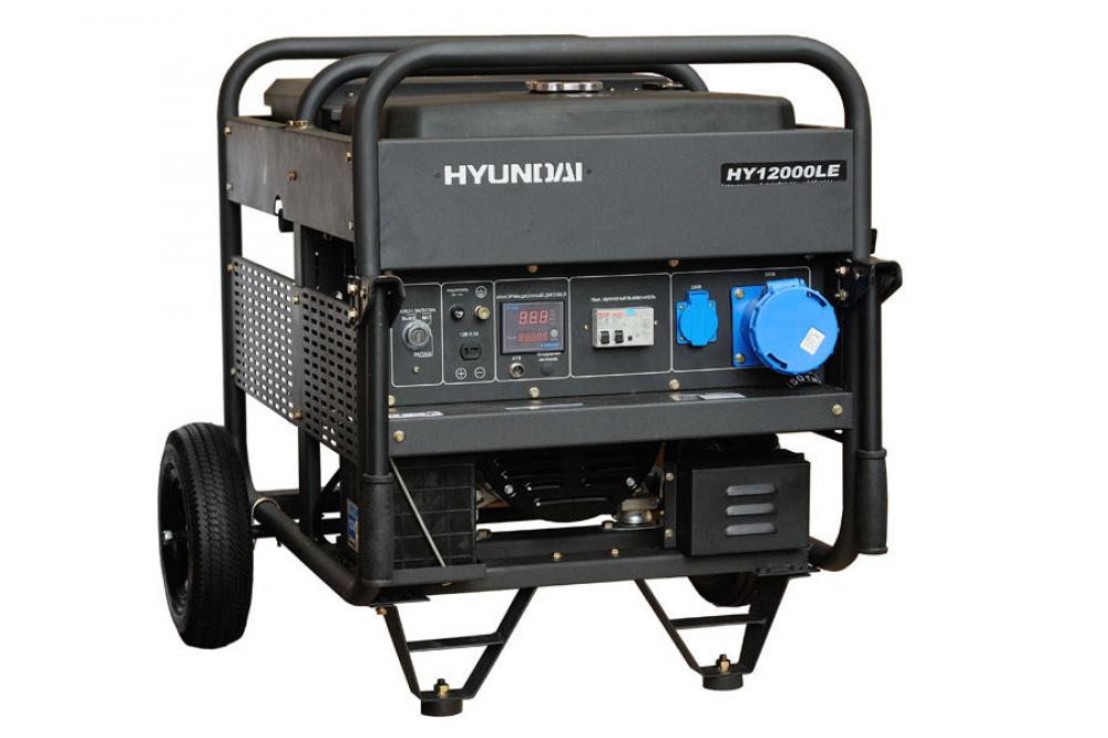 Бензиновый генератор HYUNDAI HY 12000LE бензиновый генератор hyundai hy 12000le 3