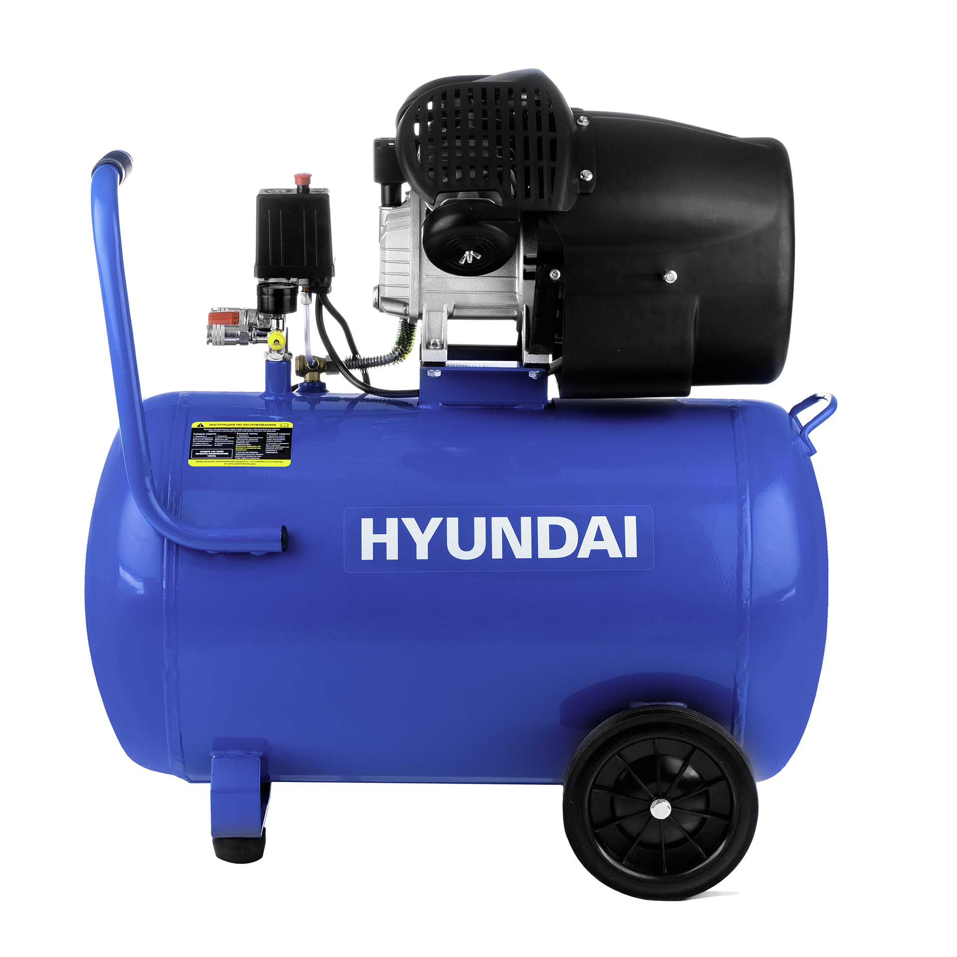 Воздушный компрессор масляный Hyundai HYC 40100 компрессор масляный воздушный fubag dc 320 24 cm2 5 614319530