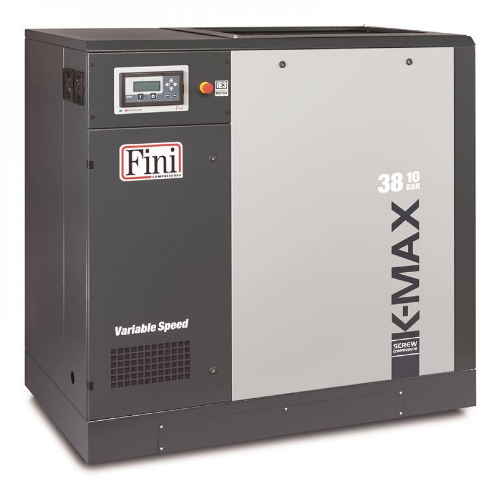 Винтовой компрессор без ресивера с частотником FINI K-MAX 38-13 VS винтовой компрессор без ресивера с прямым приводом fini k max 1110