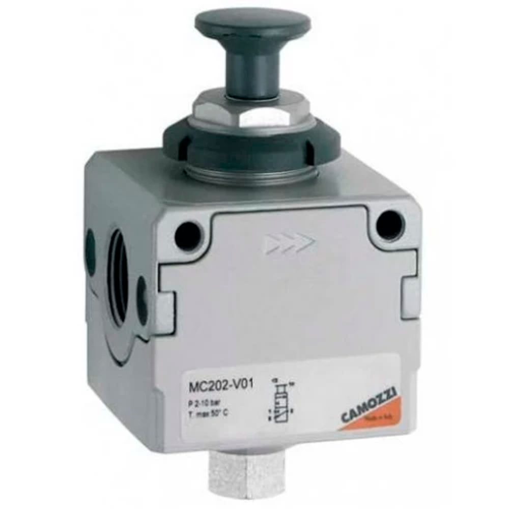 Клапан безопасности Camozzi MC202-V01 клапан для сброса избыточного давления camozzi vmr 1 8 b10