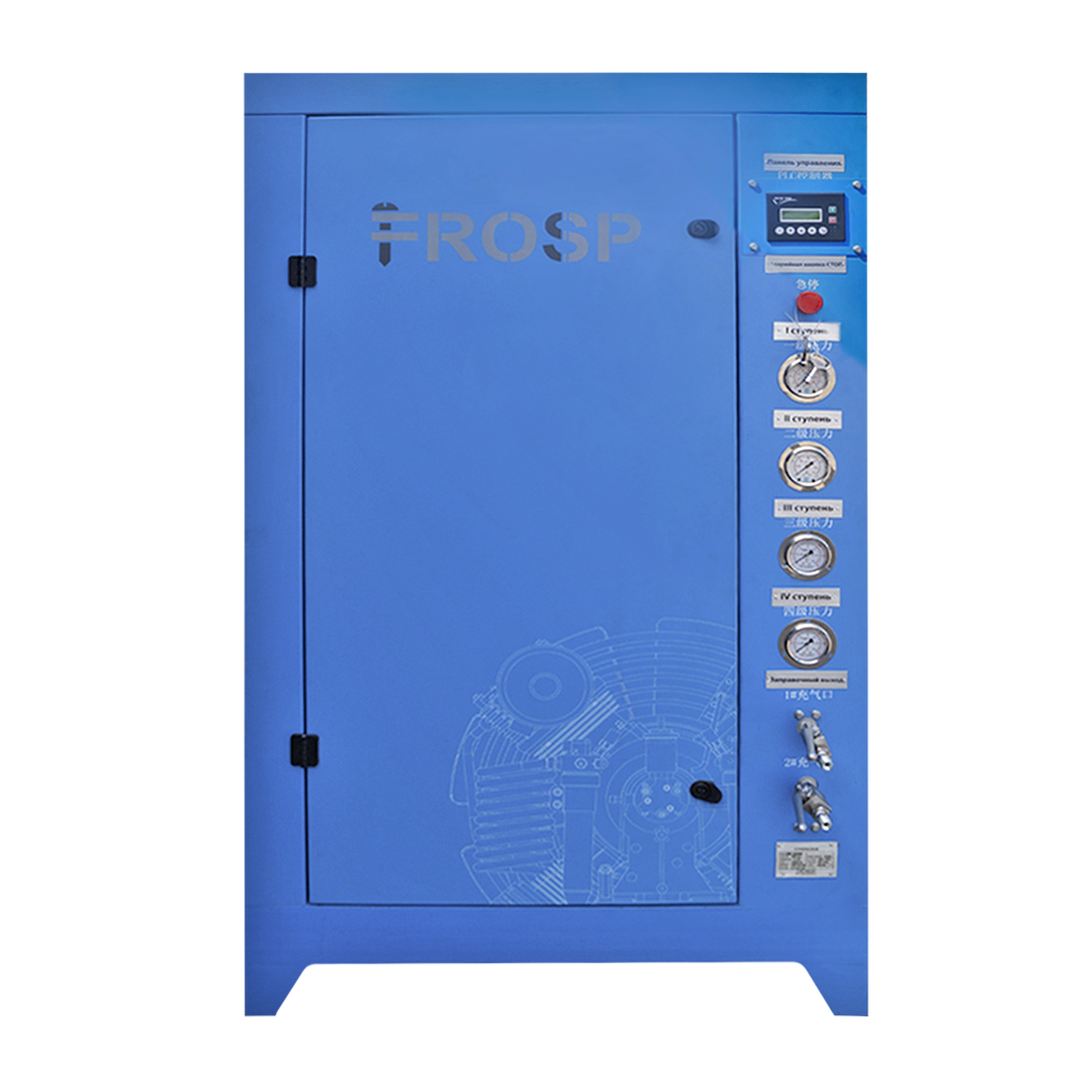 Компрессор высокого давления FROSP КВД 320/500 (380В, 320л/мин, 500бар, 7,5кВт) компрессор высокого давления frosp квд 200 150 380в 200л мин 150бар 4квт