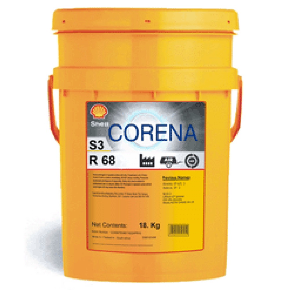 Компрессорное масло Shell Corena S3 R68 (20л) масло компрессорное синтетическое gnv compro extra vdl 46 20 литров
