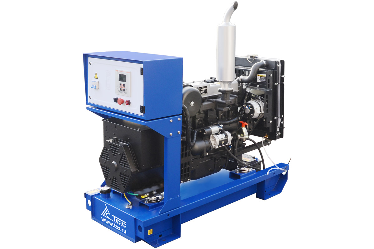 Дизельный генератор ТСС АД-16С-Т400 десятиминутная промывка радиатора и системы охлаждения odis