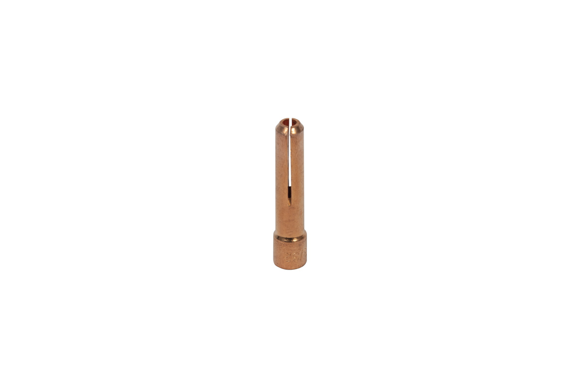 Цанга КЕДР укороченная (29 мм) для комплекта с прозрачным соплом (TIG-17–18–26 PRO/EXPERT) Ø 2,4 мм цанга ø 4 0 мм кедр sintig 17 18 26