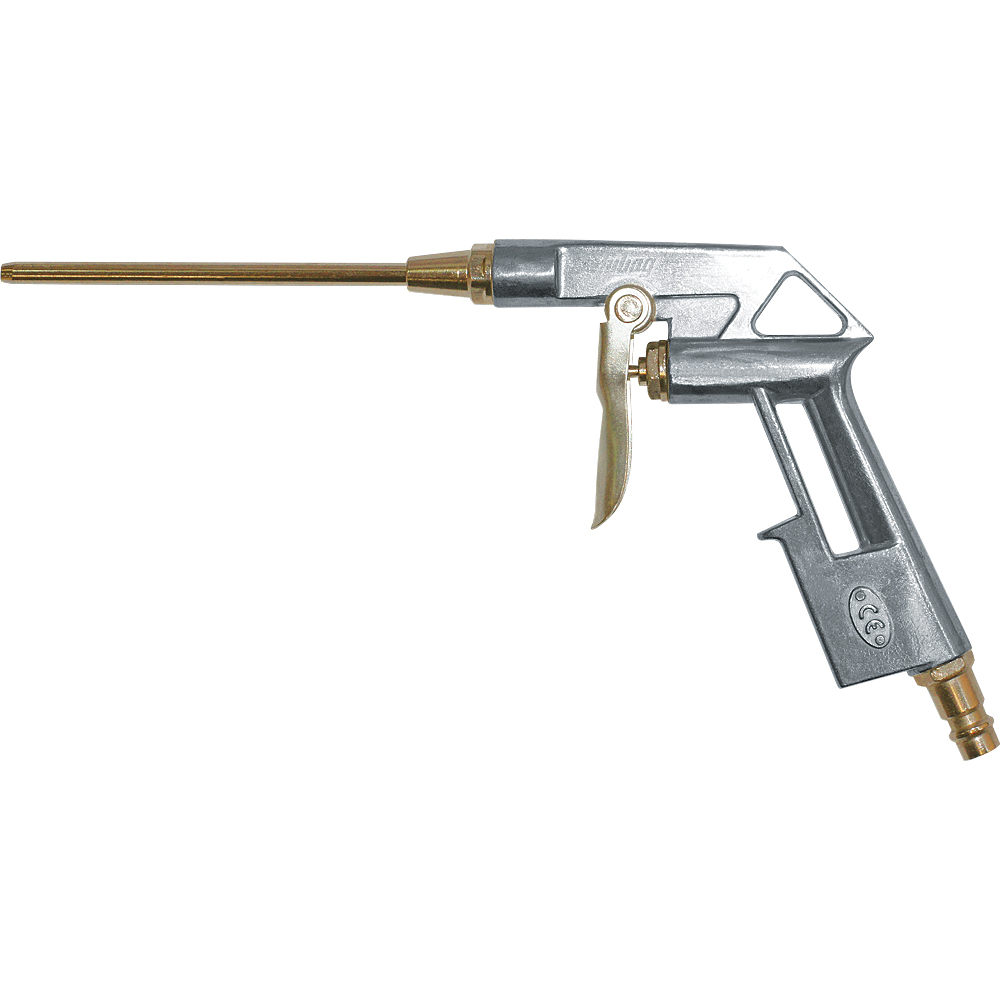Продувочный пистолет удлиненный FUBAG DGL170/4 (110122) продувочный пистолет fubag dg 170 4 110121 давление 4 бара расход воздуха 170 л мин тип соединения рапид