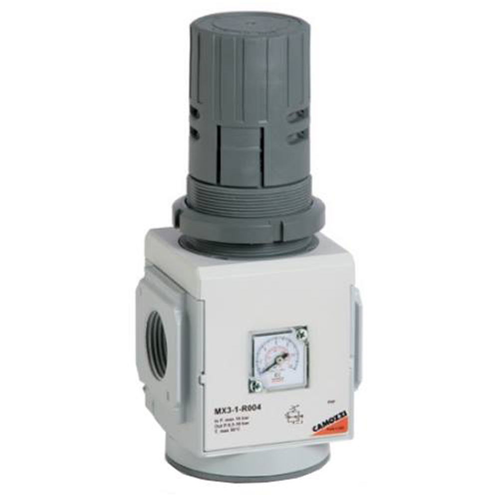 Регулятор давления Camozzi MX3-1-R004 разъем для регулируемого реле давления pm11 sc camozzi 124 830