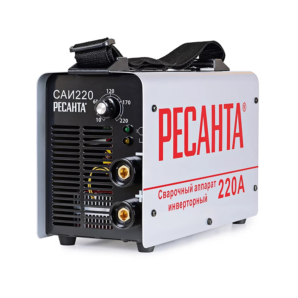Сварочный аппарат инверторный САИ 220 Ресанта сварочный полуавтомат инверторный ресанта саипа195лм 200 а до 5 мм