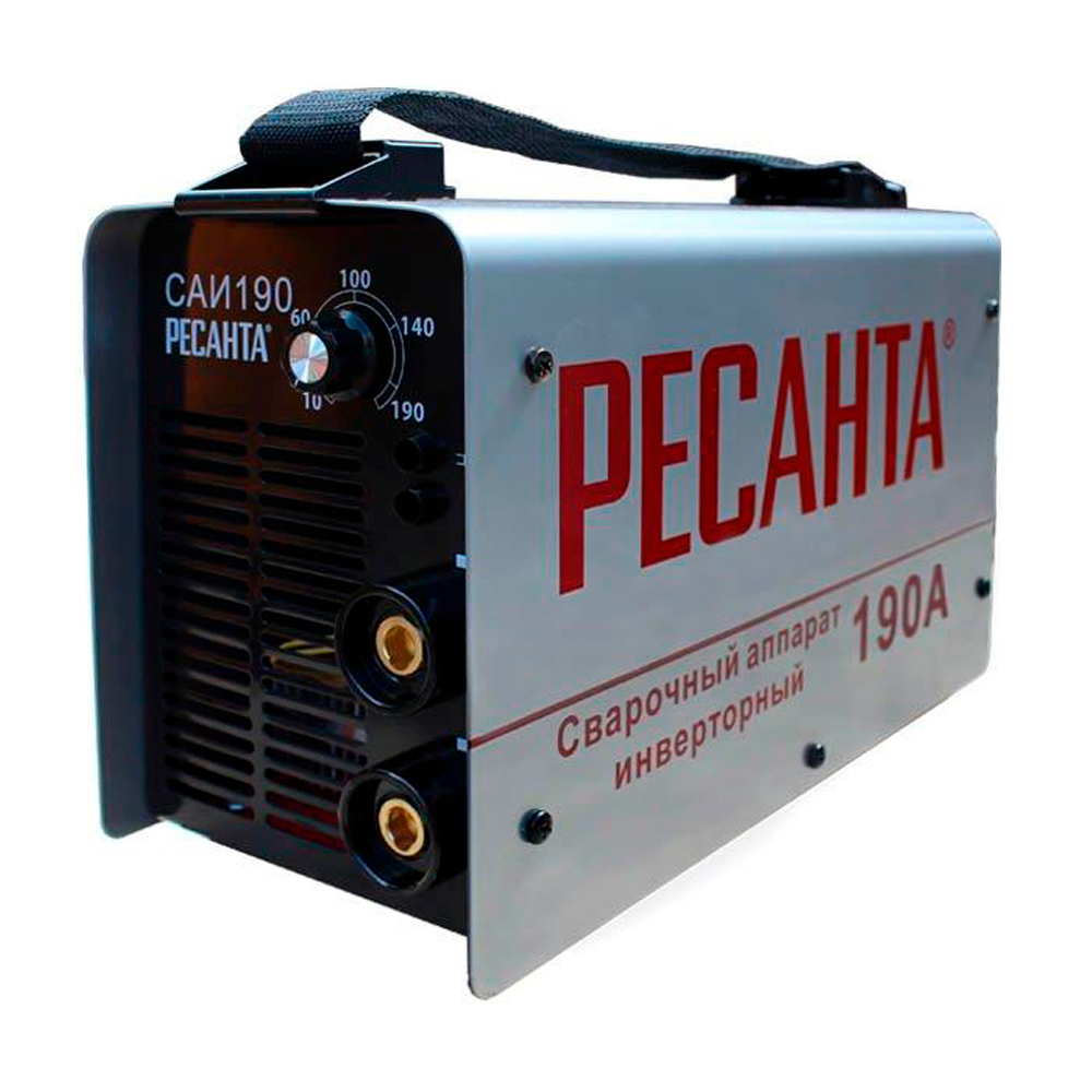Сварочный аппарат инверторный САИ 190 Ресанта сварочный аппарат инверторный спец эксперт 210 210 а до 5 мм