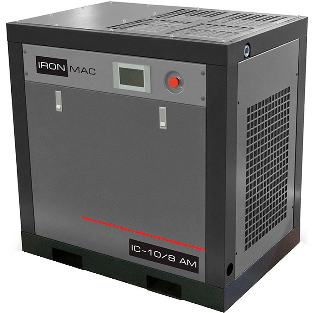 Винтовой компрессор IRONMAC IC 10/8 AM шумоизоляция под стяжку нпп лэ 5мм penoterm 23м2