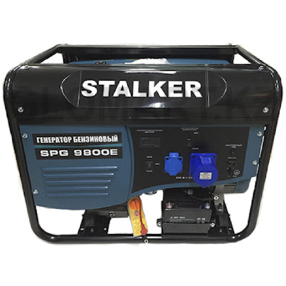 Бензиновый генератор Stalker SPG 9800 E кожух для генератора 1600 с одним вентилятором