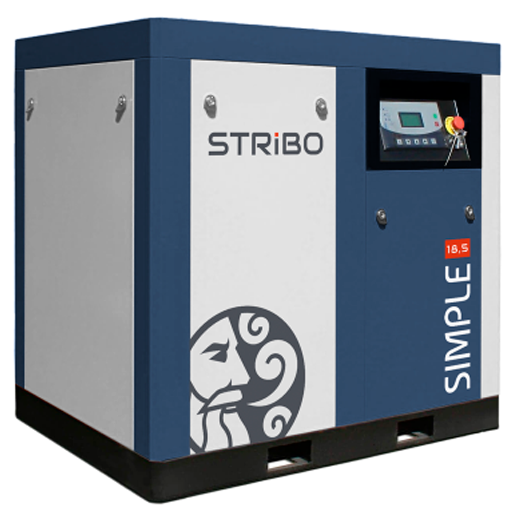 Винтовой компрессор STRIBO Simple 18.5 - 8 бар винтовой компрессор stribo simple 45 10 бар