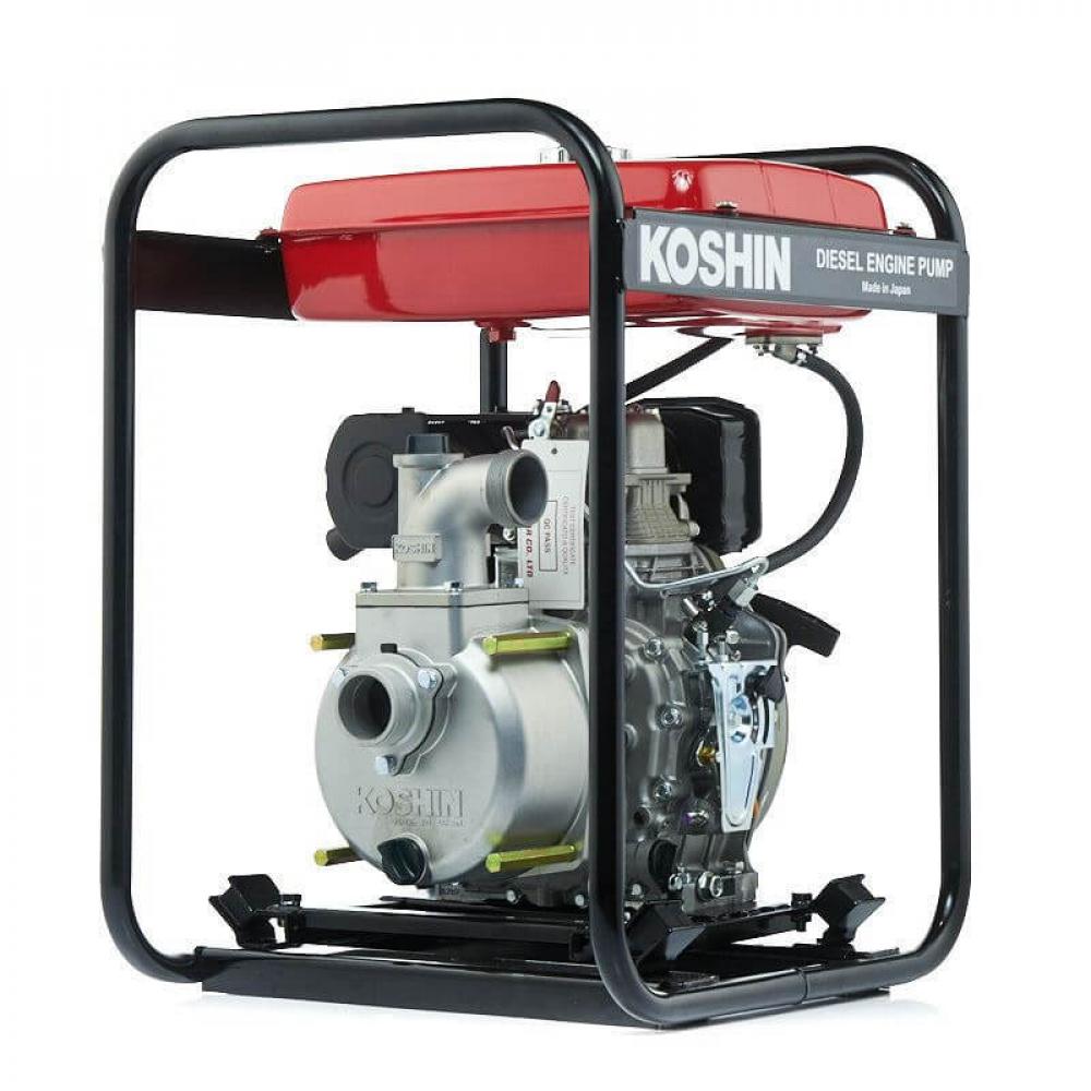 Дизельная мотопомпа для сильно-загрязненных вод Koshin STY-50D бензиновая мотопомпа для загрязненных вод koshin sev 25f
