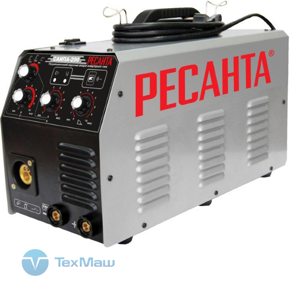 Сварочный аппарат инверторный п/а САИПА-200 Ресанта сварочный электрод ресанта про 46 ф4 0 пачка 3 кг