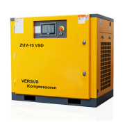 Винтовой компрессор ZUV – 15 VSD 10 бар прямой привод IP 54 F VERSUS Kompressoren