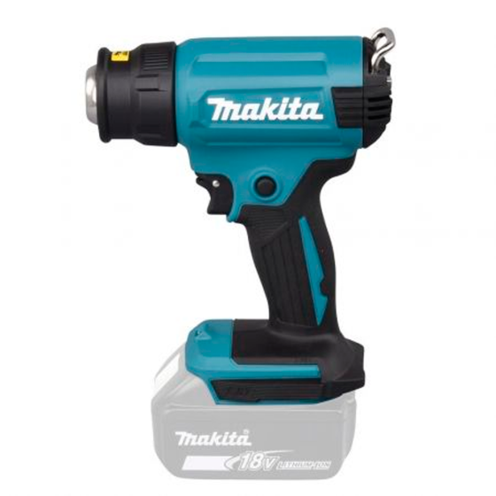 Аккумуляторный строительный фен Makita DHG180ZK