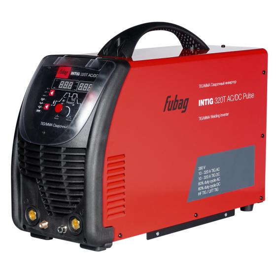 Сварочный инверторный аппарат FUBAG INTIG 320 T AC/DC PULSE + горелка FB TIG 18 5P 4m [38431.1]