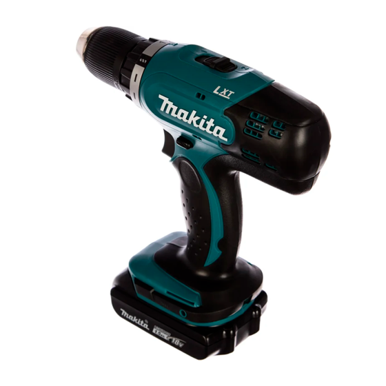 Аккумуляторная ударная дрель-шуруповёрт Makita DHP453SYE