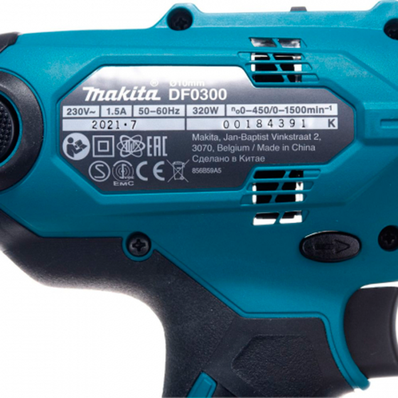 Дрель-шуруповёрт Makita DF0300